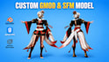 create custom gmod playermodel, sfm model, tf2 and l4d2 source engine character
