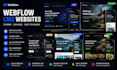 build webflow cms website , webfo blog , figma to webflow , cms collections