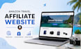 create amazon travel affiliate website with automation
