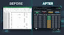 build technical excel sheets, tracking matrices, and data workflows