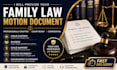 prepare your family law motion, petition, response, and legal court document