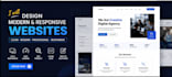 design a responsive HTML CSS website for your business