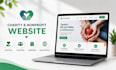 build charity nonprofit 501c3 and donation wordpress website