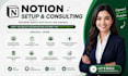 build a custom notion dashboard notion template notion consultation