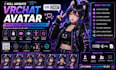 animate vrchat avatar with gestures and expressions