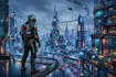 design sci fi illustration and sci fi sci fi illustration