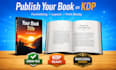 design book cover and format book for amazon kdp