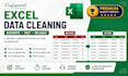 do data cleaning and excel cleanup professionally
