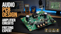design audio pcb, amplifier circuits, fritzing and smart audio hardware