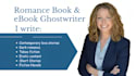 ghostwrite romance fiction ebook, short stories as your book writer