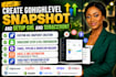 create gohighlevel snap shot setup and gohighlevel subaccount