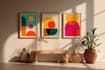 design trendy wall art or printable posters