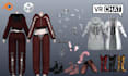 create vrchat assets, outfits, 3d clothing, accessories, vrchat props, weapons