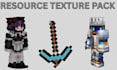 create minecraft texture pack, resource pack, pvp pack itemsadder and blockbench