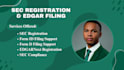 do sec registration, edgar filing, form d, form id and sec compliance