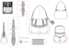 create professional handbag and bag tech pack with cad for manufacturing