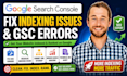 fix page indexing issues and google search console errors