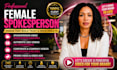 spokesperson video spokesperson actor testimony product review spokesperson ugc