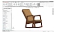 do cad modeling for parametric furniture, renders and technical drawings