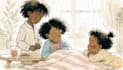 draw african american children book illustration