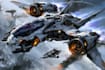 make a hard model surface sci fi , spaceships