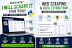 do python web scraping data scraping and extraction