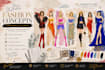 create unique fashion illustrations and clothing concepts