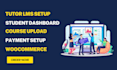 build lms website or elearning website with tutor lms for online courses