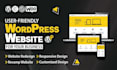 develop a custom PHP laravel website using bootstrap and javascript