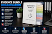 prepare professional complaints letters, evidence bundles and case documents