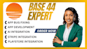 build base44 ai saas app base web app and ai automation