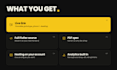 turn your idea into a shareable clickable prototype in 48 hours