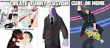 draw funny custom meme panels of your oc or character