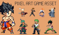 do pixel sprite sheet pixel art character animation game art character design