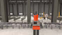 create 3d factory animation, industrial flythrough manufacturing visualization