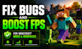 fix bugs and boost fps in your custom minecraft mod and modpack server quickly