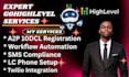 fix gohighlevel a2p, ghl a2p 10dcl, twilio, a2p registration, go high level