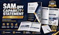 design sam gov contractor capability statement and company profile