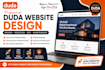 design and build you a website using duda website builder, redesign duda website