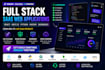 build an ai saas web app using react next js and python