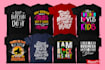 design recreate, redraw and vectorize t shirt designs