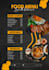 design professional restaurant menu food menu