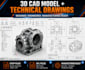 reverse engineer mechanical parts and create accurate 3d cad models