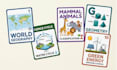 design custom flashcards, educational cards and learning cards