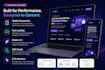 build a modern  landing page for your startup