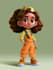 2d game character illustration