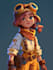 2d game character illustration