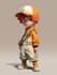 draw 2d game character illustration