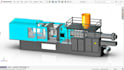 design die cast mold tooling, gate runner system, ejection layout cad