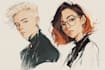 draw custom character art and character illustration